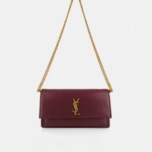 Parisian Elegance: YSL-Inspired Monogrammed Crossbody